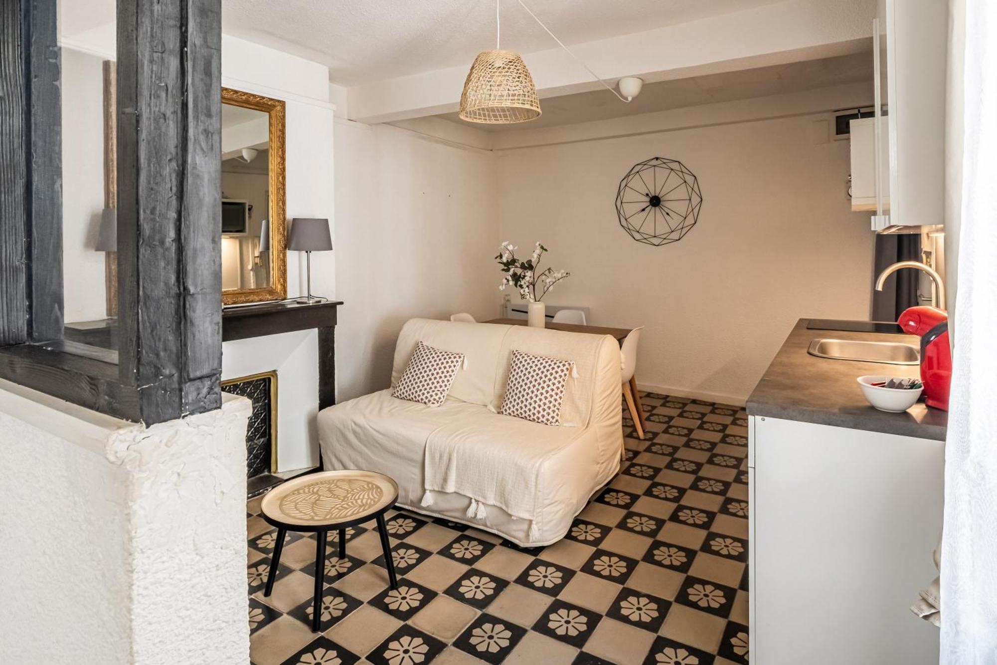 Charmant Studio Rue Droite Narbona Exterior foto